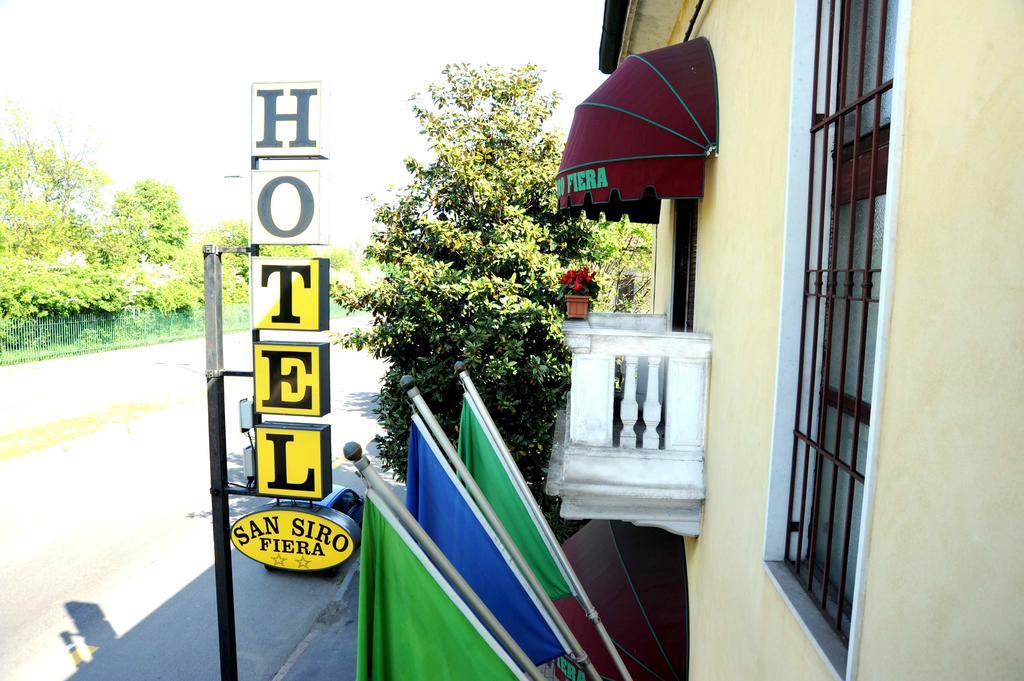 Hotel San Siro Fiera Milaan Buitenkant foto